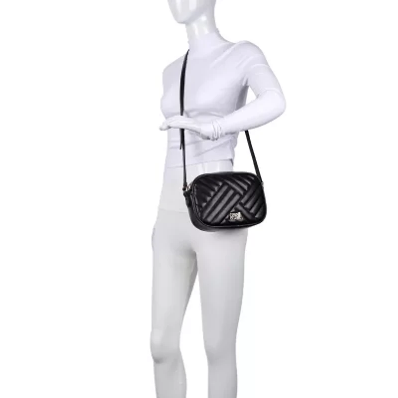 Cavalli Class Marzia Top Zip Shoulder Camera Crossbody Bag
