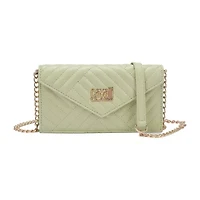 Cavalli Class Valeria Quilted Womens Envelope Wallet
