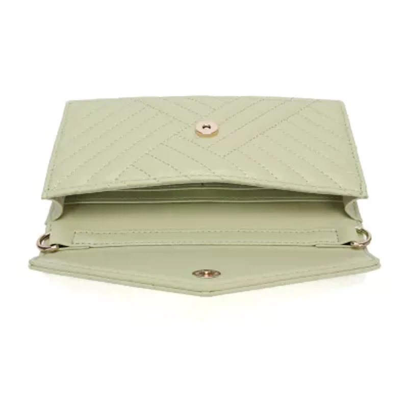 Cavalli Class Valeria Quilted Womens Envelope Wallet