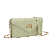 Cavalli Class Valeria Quilted Womens Envelope Wallet