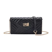 Cavalli Class Valeria Quilted Womens Envelope Wallet