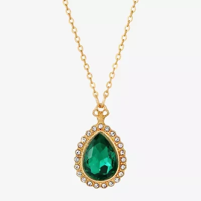 1928 Womens Alloy 16 Inch Pendant Necklace