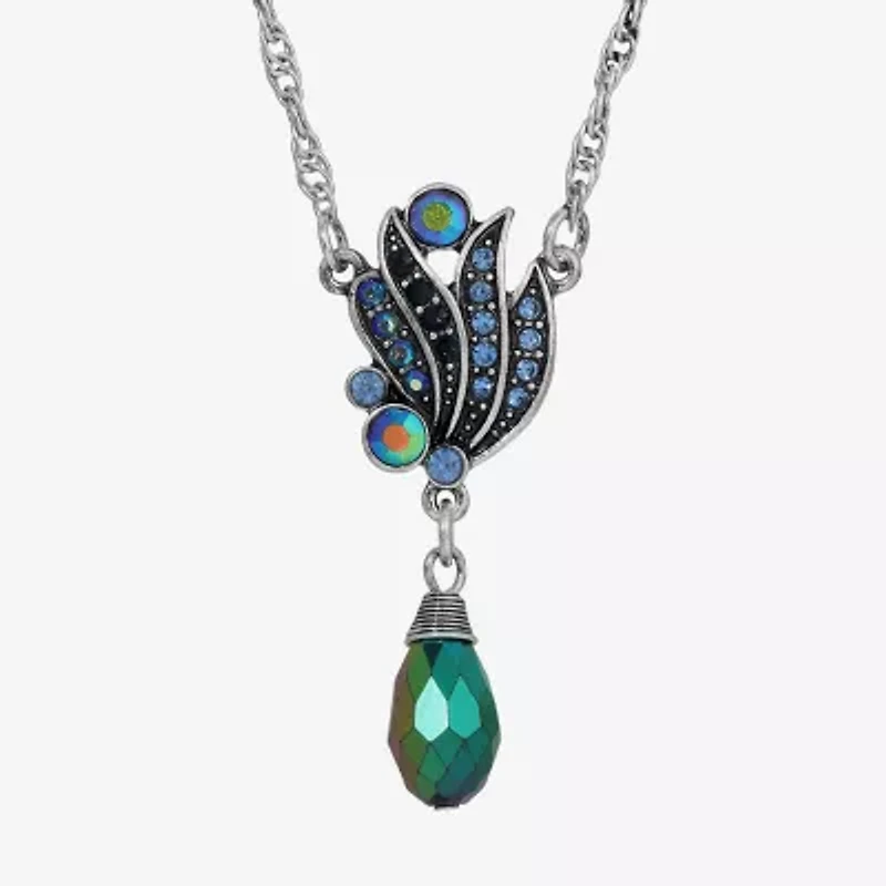 1928 Womens Alloy 16 Inch Pendant Necklace