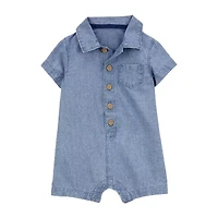 Carter's Baby Boys Short Sleeve Romper