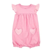 Carter's Baby Girls Sleeveless Dots Romper