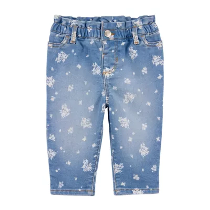 Oshkosh Baby Girls Straight Leg Jean
