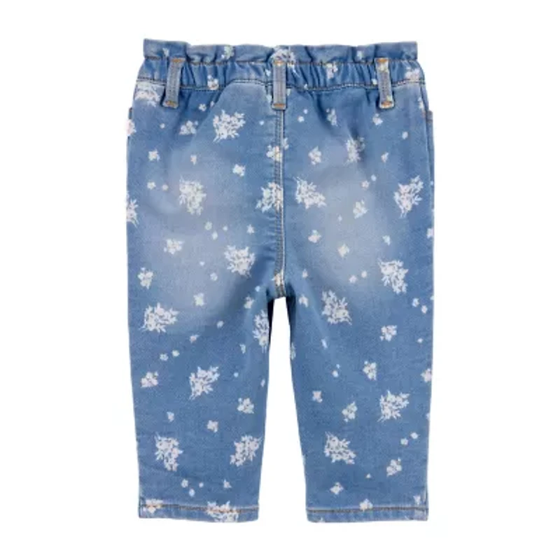 Oshkosh Baby Girls Straight Leg Jean