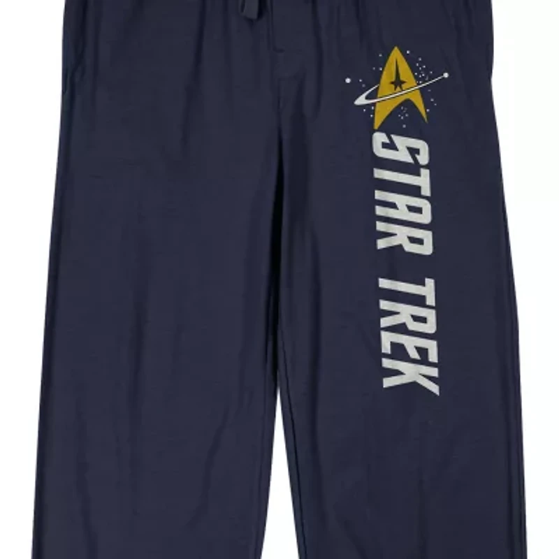 Star Trek Mens Fleece 1 Pair Pajama Pants