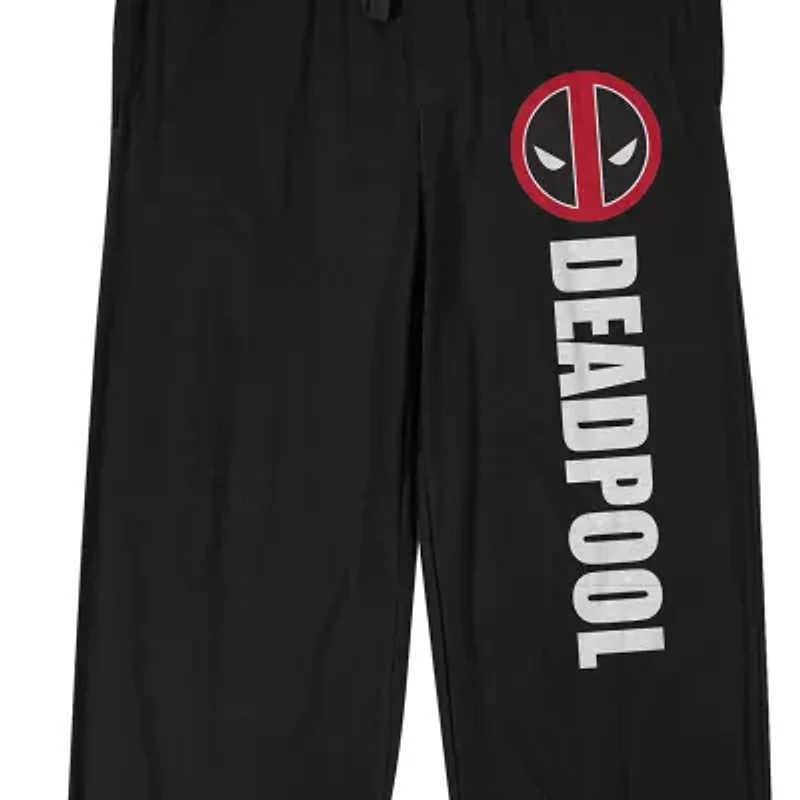Deadpool Mens Fleece 1 Pair Pajama Pants