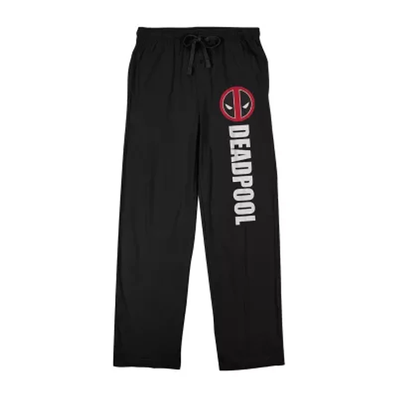Deadpool Mens Fleece 1 Pair Pajama Pants