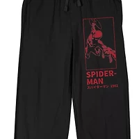 Spiderman Mens Fleece 1 Pair Pajama Pants