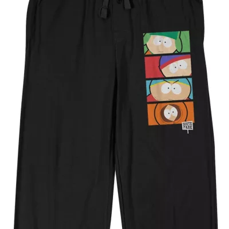 South Park Mens Fleece 1 Pair Pajama Pants