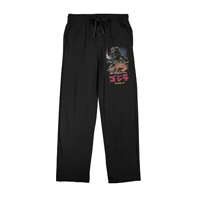 Godzilla Mens Fleece 1 Pair Pajama Pants