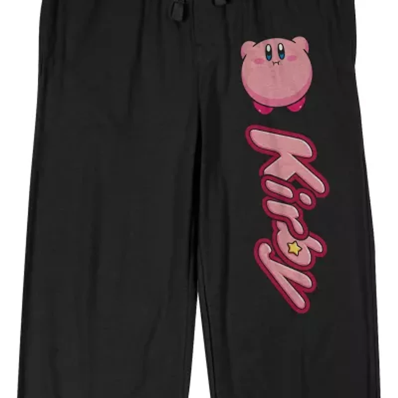 Kirby Mens Fleece 1 Pair Pajama Pants