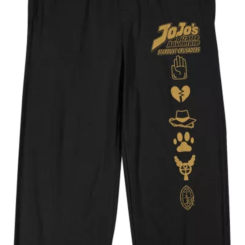 Jojos Bizarre Adventure Mens Fleece 1 Pair Pajama Pants