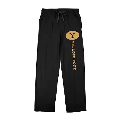 Yellowstone Mens Fleece 1 Pair Pajama Pants