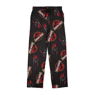 Jurassic Park Mens Fleece 1 Pair Pajama Pants