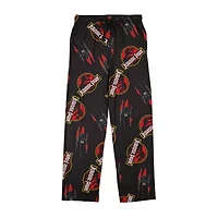 Jurassic Park Mens Fleece 1 Pair Pajama Pants