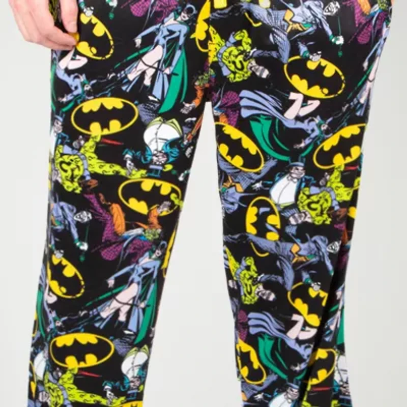 Batman Mens Fleece 1 Pair Pajama Pants