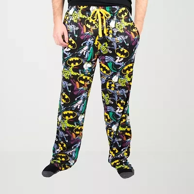 Batman Mens Fleece 1 Pair Pajama Pants
