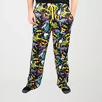 Batman Mens Fleece 1 Pair Pajama Pants