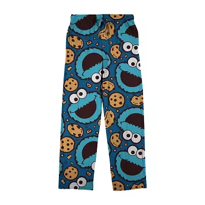 Sesame Street Mens Fleece 1 Pair Pajama Pants