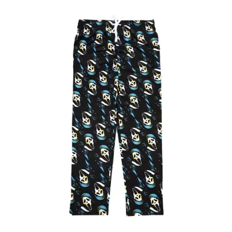 Ghostface Mens Fleece 1 Pair Pajama Pants