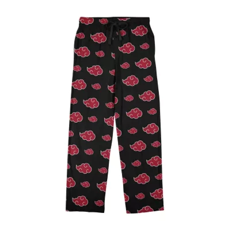 Naruto Shippuden Mens Fleece 1 Pair Pajama Pants