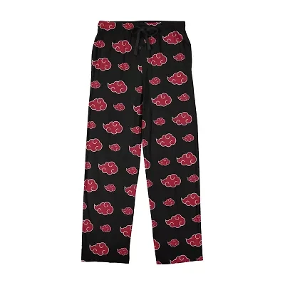 Naruto Shippuden Mens Fleece 1 Pair Pajama Pants