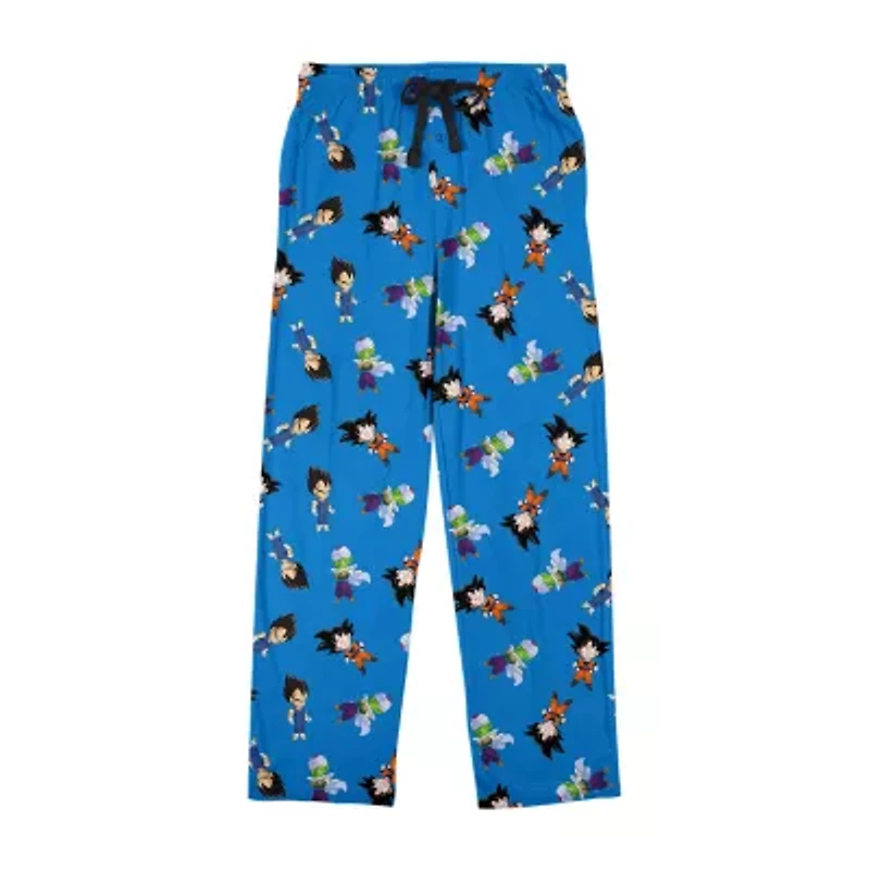 Dragon Ball Z Mens Fleece 1 Pair Pajama Pants