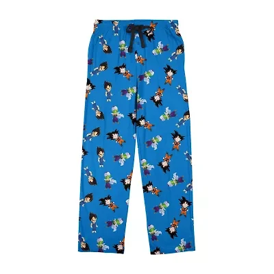 Dragon Ball Z Mens Fleece 1 Pair Pajama Pants