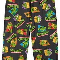 Teenage Mutant Ninja Turtles Mens Fleece 1 Pair Pajama Pants