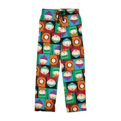 South Park Mens Fleece 1 Pair Pajama Pants