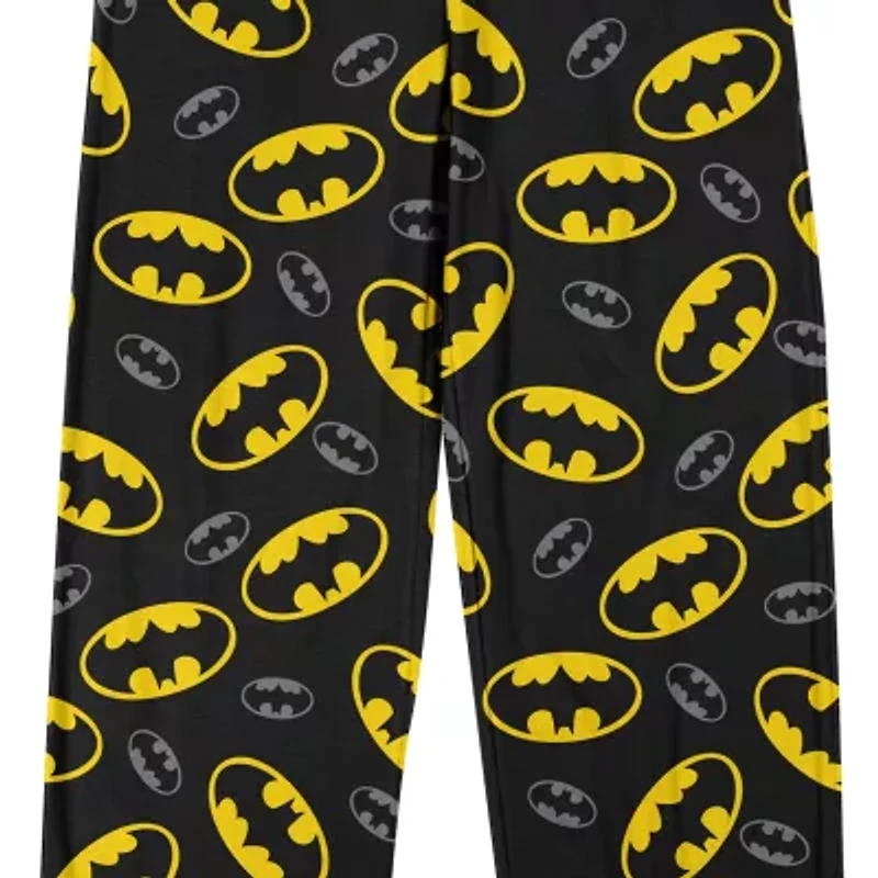 Batman Mens Fleece 1 Pair Pajama Pants