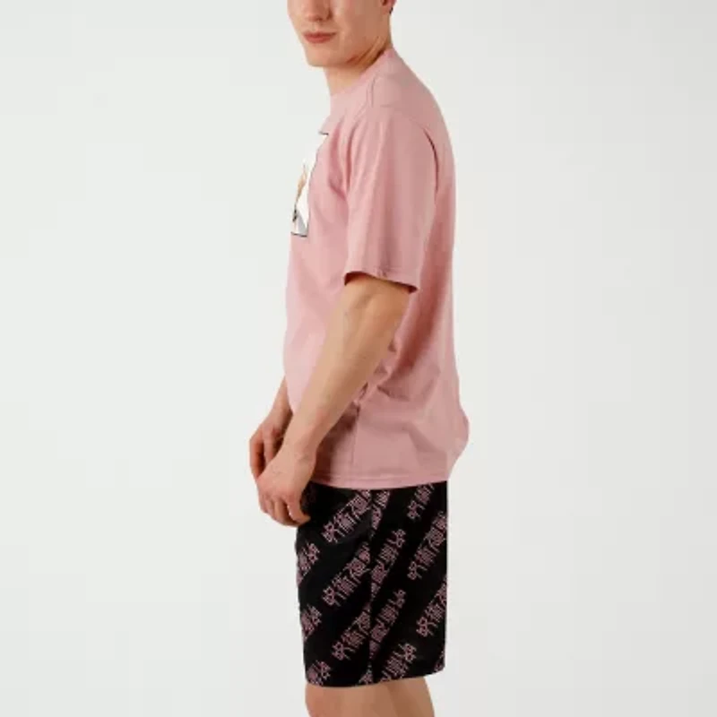 Jujutsu Kaisen Mens Crew Neck Short Sleeve 2-pc. Pajama Sets
