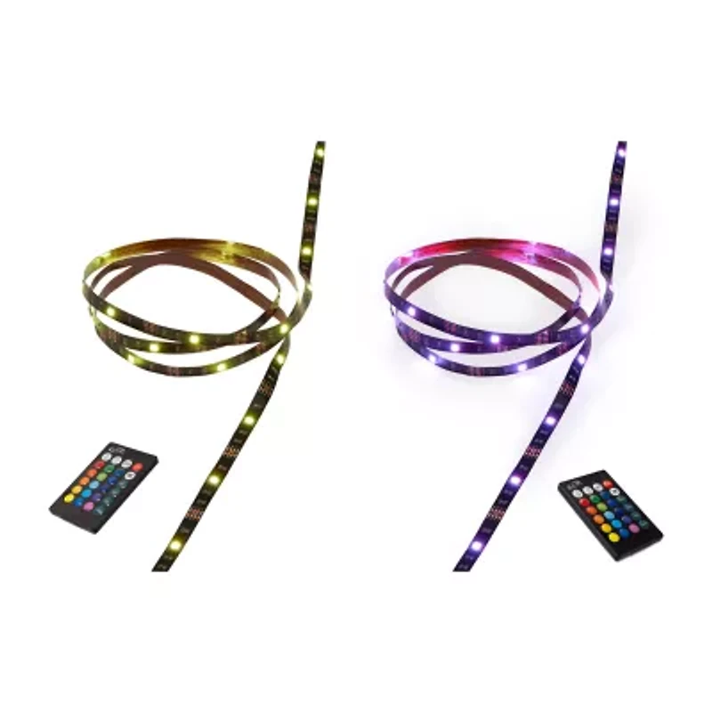 iLive 2-Pack 6.5ft. and 16ft. LED Strip Light