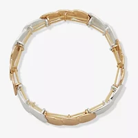 a.n.a Two Tone Womens Stretch Bracelet