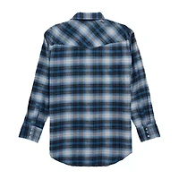 Ely Cattleman Unlined Mens Long Sleeve Classic Fit Flannel Shirt