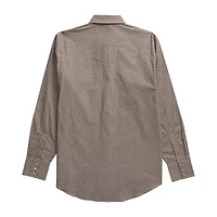 Ely Cattleman Medallion Print Mens Long Sleeve Western Shirt