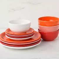Fiesta Sunset Horizon Bistro Coupe 12-pc. Dinnerware Set