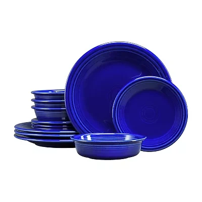 Fiesta Classic Rim 12-pc. Dinnerware Set
