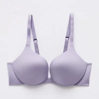 Ambrielle Everyday Underwire Push Up T-Shirt Plunge Bra-306754