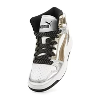 PUMA Rebound Layup Mixed Metals Big Kid Girls Basketball Shoes