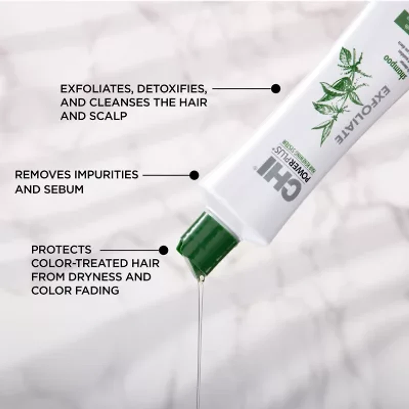 Chi Styling Powerplus Exfoliate Hair Loss Treatment Shampoo-12 oz.