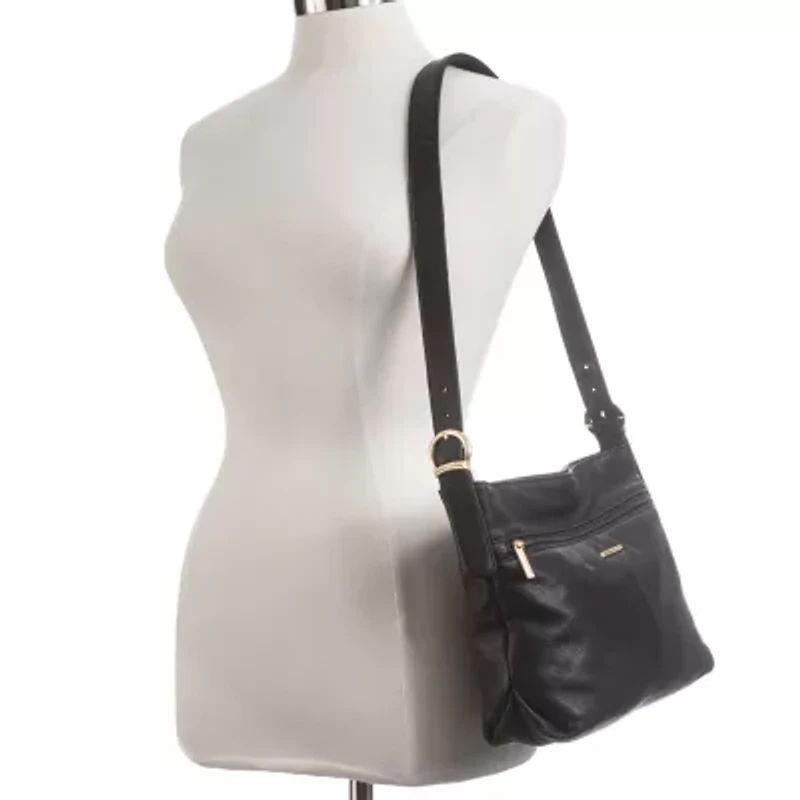 Stone Mountain Montauk Leather Classic Hobo Bag