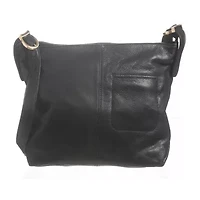 Stone Mountain Montauk Leather Classic Hobo Bag