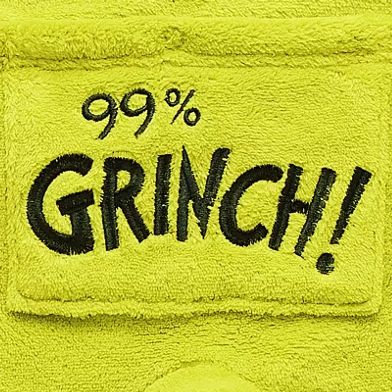 Baby Unisex Dr. Seuss Grinch Fleece Long Sleeve Matching Family Footed Pajamas