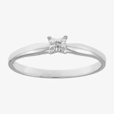 Limited Quantities! Womens Diamond Accent Natural White 10K Gold Band