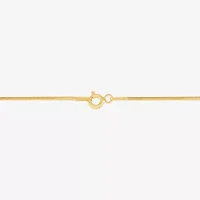 Made in Italy Womens 24K Gold Over Silver 16 Inch Snake Chain Necklace