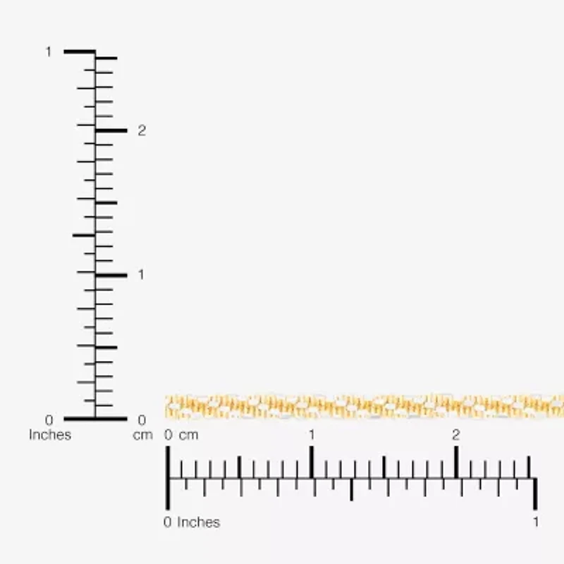 Made in Italy Womens 24K Gold Over Silver Inch Chain Necklace